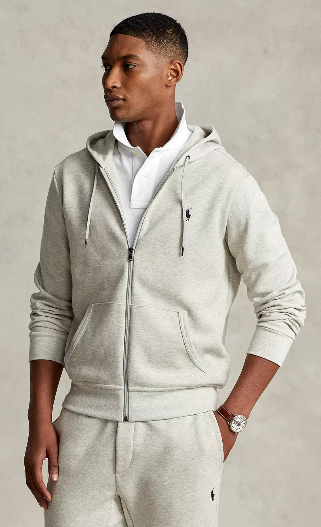 Grey Ralph lauren tracksuit