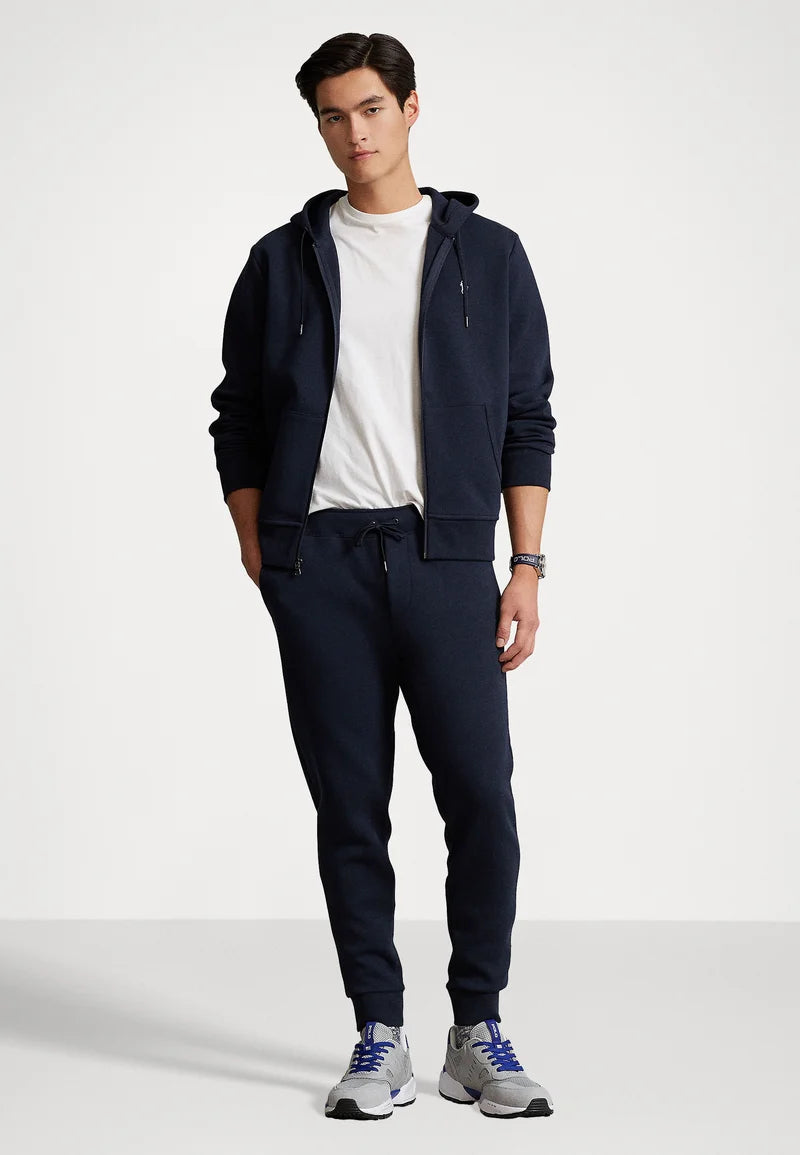 Navy ralph lauren cotton tracksuit