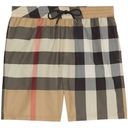 Burberry Check Swim Shorts (New without tags)